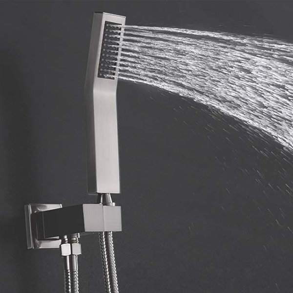 Sotorysofa Massage/Jet Adjustable Shower Head 2.5 GPM GPM Wayfair